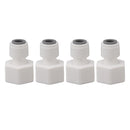 4Pcs Plastic Draft Beer Barrel Dispenser Adapter Beer Machine Maker Dispenser Adapter DN65