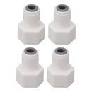 4Pcs Plastic Draft Beer Barrel Dispenser Adapter Beer Machine Maker Dispenser Adapter DN65