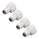 4Pcs Plastic Draft Beer Barrel Dispenser Adapter Beer Machine Maker Dispenser Adapter DN65