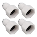 4Pcs Plastic Draft Beer Barrel Dispenser Adapter Beer Machine Maker Dispenser Adapter DN65