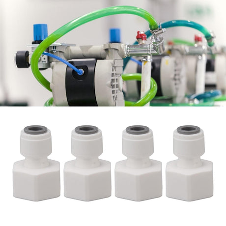4Pcs Plastic Draft Beer Barrel Dispenser Adapter Beer Machine Maker Dispenser Adapter DN65