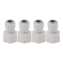 4Pcs Plastic Draft Beer Barrel Dispenser Adapter Beer Machine Maker Dispenser Adapter DN10