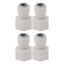 4Pcs Plastic Draft Beer Barrel Dispenser Adapter Beer Machine Maker Dispenser Adapter DN10