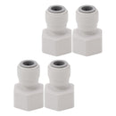 4Pcs Plastic Draft Beer Barrel Dispenser Adapter Beer Machine Maker Dispenser Adapter DN10