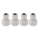 4Pcs Plastic Draft Beer Barrel Dispenser Adapter Beer Machine Maker Dispenser Adapter DN10