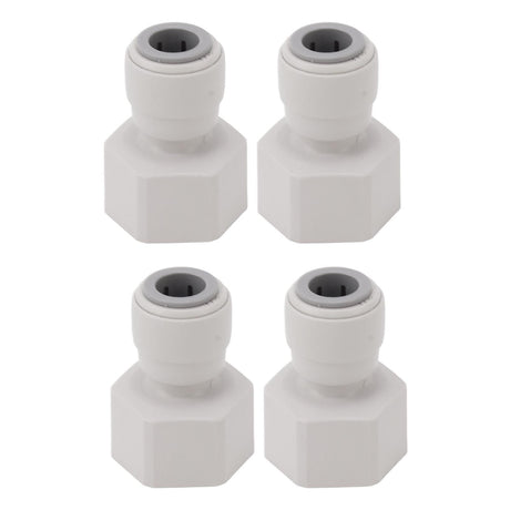 4Pcs Plastic Draft Beer Barrel Dispenser Adapter Beer Machine Maker Dispenser Adapter DN10