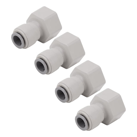4Pcs Plastic Draft Beer Barrel Dispenser Adapter Beer Machine Maker Dispenser Adapter DN10