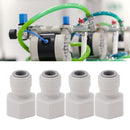 4Pcs Plastic Draft Beer Barrel Dispenser Adapter Beer Machine Maker Dispenser Adapter DN10