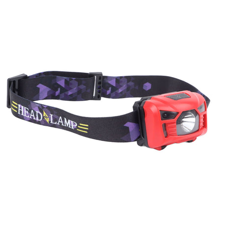 LED Headlamp Ultra Bright IPX7 Waterproof USB Rechargeable Headlamp with Sensor for Outdoor Fishing Running Camping