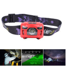 LED Headlamp Ultra Bright IPX7 Waterproof USB Rechargeable Headlamp with Sensor for Outdoor Fishing Running Camping