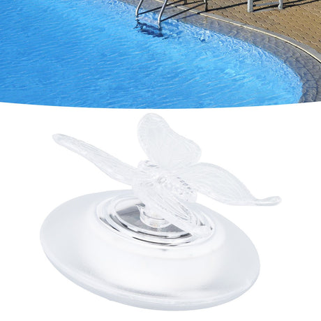 Solar Float LED Lamp IP45 Waterproof RGB Solar Pool Light Outdoor Garden Pond Water Light Butterfly Shape