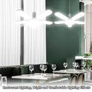 LED Garage Light Bulb 100W Garage Ceiling Lights 5 Adjustable Panels 8000lm E26 E27 6500K Daylight LED Shop Lights 85‑265V
