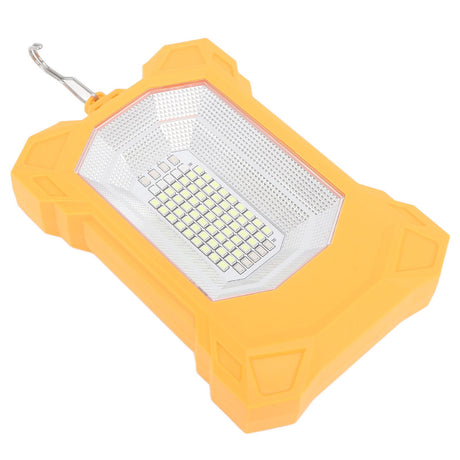 LED Solar Light Rechargeable Portable Flood Light Hooked Tent Light Outdoor Emergency Light for Camping Hiking Fishing