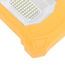 LED Solar Light Rechargeable Portable Flood Light Hooked Tent Light Outdoor Emergency Light for Camping Hiking Fishing