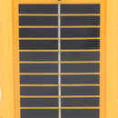 LED Solar Light Rechargeable Portable Flood Light Hooked Tent Light Outdoor Emergency Light for Camping Hiking Fishing