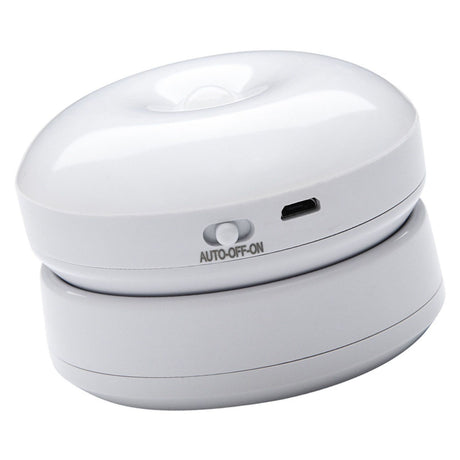 Motion Sensor Night Light 360 Degree Rotation LED Rechargeable Motion Activated Night Light for Stairs Wall Closet Cabinet White Light