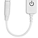 12‑24V 4A Mini LED Dimmer Touch Switch Single Color Light Emitting Diode Strip Light Brightness Controller On Off Switch White
