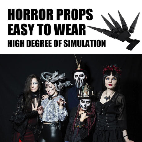 Halloween Jointed Fingers Halloween Cosplay Props Horror Joint Claw Toy for Masquerade Party