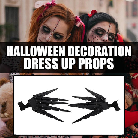 Halloween Jointed Fingers Halloween Cosplay Props Horror Joint Claw Toy for Masquerade Party