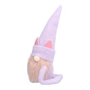 Faceless Dwarf Doll Flannel Halloween Ornament Decoration Halloween Props for Indoor Outdoor PartyRed
