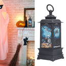 Halloween Lantern LED Flameless Exquisite Beautiful Vintage Battery Powered Halloween LampSkull