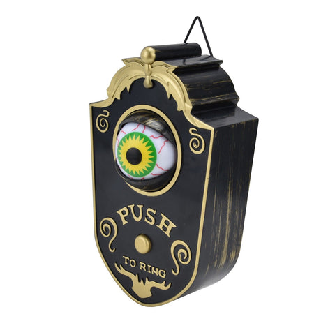 Halloween Doorbell Horrible Single Eyeball Luminous Hanging Door Bell Halloween Party Prop Decoration