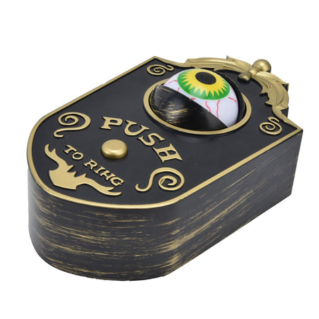 Halloween Doorbell Horrible Single Eyeball Luminous Hanging Door Bell Halloween Party Prop Decoration