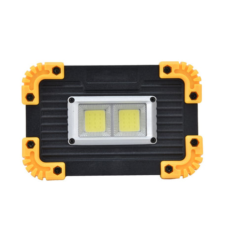 Mini LED Flood Light COB Emergency Flood Light USB Charging Double Square Camping Light Tent Work Light for Outdoor