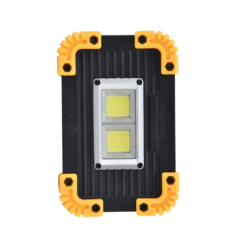 Mini LED Flood Light COB Emergency Flood Light USB Charging Double Square Camping Light Tent Work Light for Outdoor