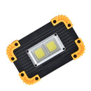 Mini LED Flood Light COB Emergency Flood Light USB Charging Double Square Camping Light Tent Work Light for Outdoor