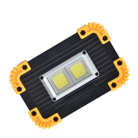 Mini LED Flood Light COB Emergency Flood Light USB Charging Double Square Camping Light Tent Work Light for Outdoor