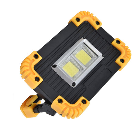 Mini LED Flood Light COB Emergency Flood Light USB Charging Double Square Camping Light Tent Work Light for Outdoor