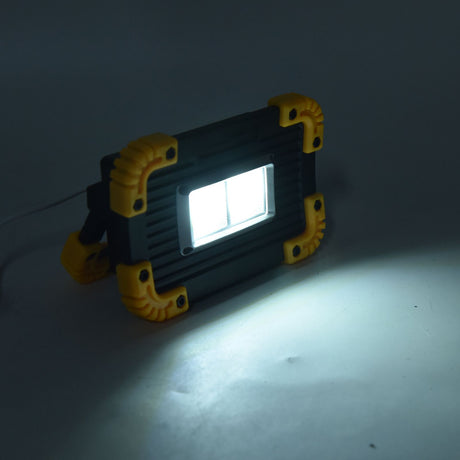 Mini LED Flood Light COB Emergency Flood Light USB Charging Double Square Camping Light Tent Work Light for Outdoor
