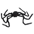 Spiders Halloween Decor Terrible Reusable Black Giant Spider Halloween Decoration for Indoor Outdoor90cm