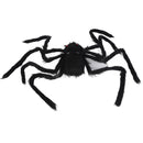 Spiders Halloween Decor Terrible Reusable Black Giant Spider Halloween Decoration for Indoor Outdoor90cm