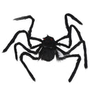 Spiders Halloween Decor Terrible Reusable Black Giant Spider Halloween Decoration for Indoor Outdoor90cm