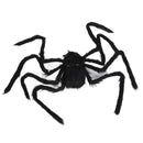 Spiders Halloween Decor Terrible Reusable Black Giant Spider Halloween Decoration for Indoor Outdoor90cm