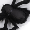 Spiders Halloween Decor Terrible Reusable Black Giant Spider Halloween Decoration for Indoor Outdoor90cm