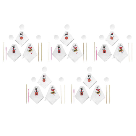 5Set Halloween Hanging Ghost Pumpkin Ghost Ornament Halloween Hanging Decoration for Festival