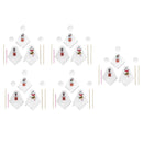 5Set Halloween Hanging Ghost Pumpkin Ghost Ornament Halloween Hanging Decoration for Festival