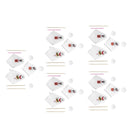 5Set Halloween Hanging Ghost Pumpkin Ghost Ornament Halloween Hanging Decoration for Festival