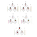 5Set Halloween Hanging Ghost Pumpkin Ghost Ornament Halloween Hanging Decoration for Festival