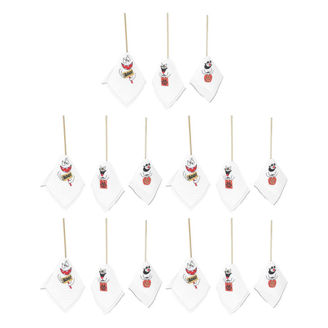 5Set Halloween Hanging Ghost Pumpkin Ghost Ornament Halloween Hanging Decoration for Festival