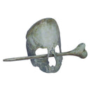 Halloween Hairpin Iron Small Exquisite Reusable Lifelike Halloween Hair Stick for Party Bar HomeSkull