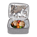 Portable Oven USB Heating Easy Cleaning Oxford Cloth Material Heated Lunch Box for Office Travel Gym