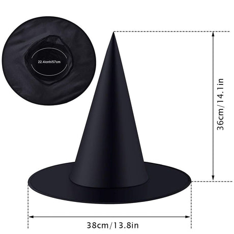 Halloween Witch Hat Halloween Witch Costume Accessory for Halloween Party Favor