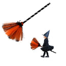 Halloween Witch Broom Cosplay Broom Prop for Halloween Costume Party