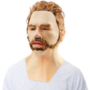 Halloween Latex Young Man Face Cover Headgear for Masquerade Halloween Headgear Prop