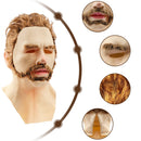 Halloween Latex Young Man Face Cover Headgear for Masquerade Halloween Headgear Prop