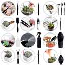 15PCS Heavy Duty Garden Tools Mini Gardening Hand Tools Set Gardening Tool Set Gardening Gifts
